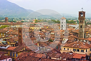 Rooftops of Lucca