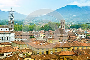 Rooftops of Lucca photo