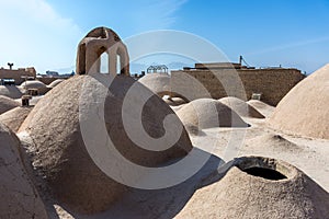 Rooftops in Yazd