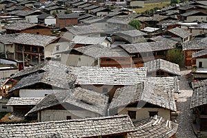 Rooftops of Zhongdian