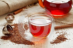 Rooibus tea traditional south africa antioxidant