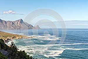 Rooiels is visible across the bay from Clarence Drive