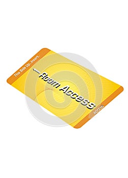 Room access card