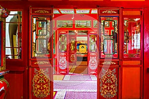 Room of Chinese Style.  Ulaanbaatar, Mongolia. Winter Palace of Bogd Khan