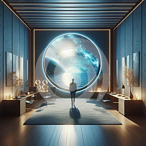 170 88. Room of Composure - a space of calm, collectedness, nd