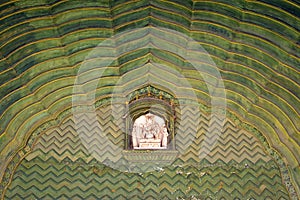 Room decoration in Jaipur City Palace, India