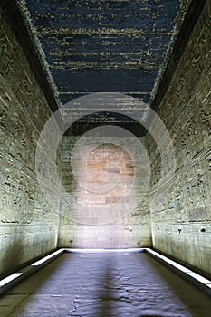Room in Denderah Temple, Qena, Egypt