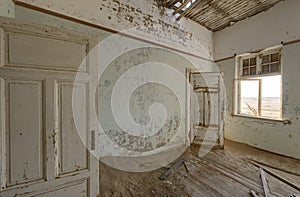 Room in a deserted building, Namibia