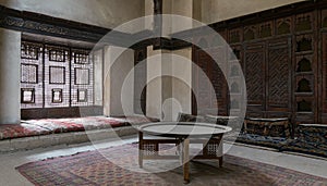 Room at El Sehemy house, Cairo, Egypt