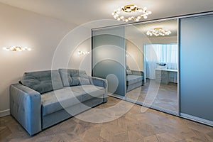 Room interior inside of the flat