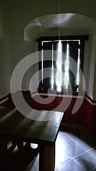 Room of a monk in a convent of Mexico City