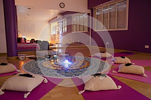 Room of relaxation and meditation