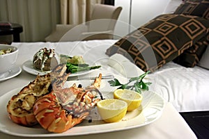 Room service lobster