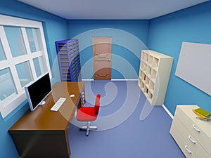 Room of system administrator