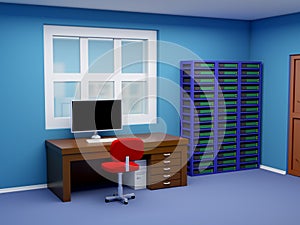 Room of system administrator