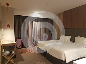31st December 2017 Selayang Selangor. Room view at Mercure Selangor Selayang.