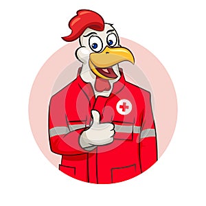 Rooser paramedic illustration