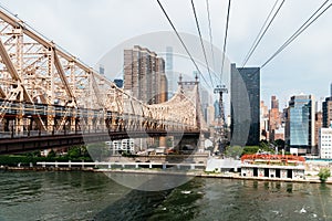 The Roosevelt Island Tramway in New York