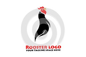 Rooster crows logo