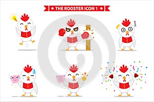 Rooster icon symbol