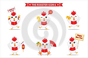 Rooster icon symbol