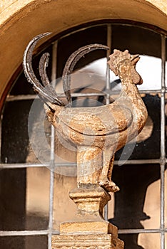 Rooster of St Peter - Basilica of Santo Stefano in Bologna Italy