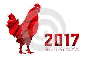 - Rooster, symbol of New 2017