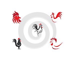 Rooster vector icon