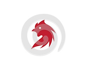 Rooster vector icon