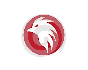 Rooster vector icon illustration design