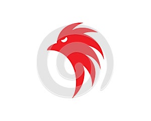 Rooster vector icon illustration design