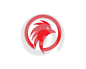 Rooster vector icon illustration design