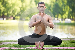 Root Chakra Pose variation