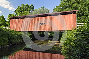 Root Covered Bridge Reflection