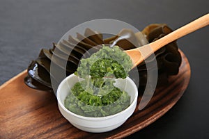 Root of the wakame seaweed