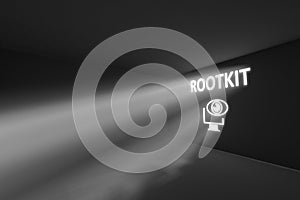 ROOTKIT rays volume light concept 3d