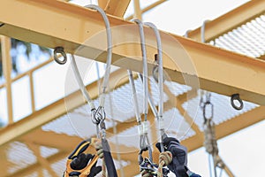 Rope access equipment