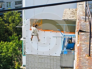 Rope access insulation