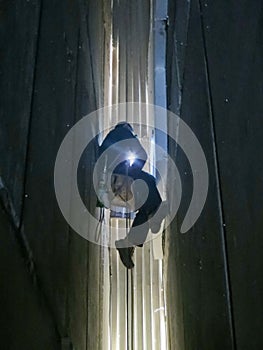 Rope access insulation