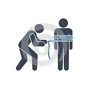 Rope Binding Action Icon