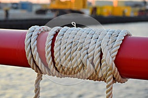 Rope on a Boat