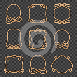 Rope border set