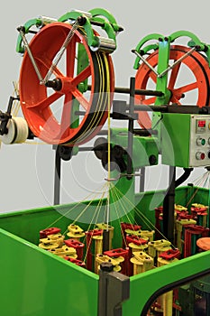 Rope braiding machine