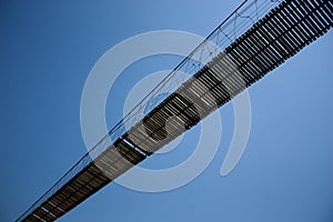 Rope bridge in Tilted angle.