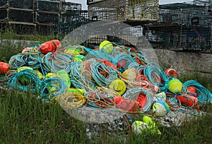 Rope and buoys