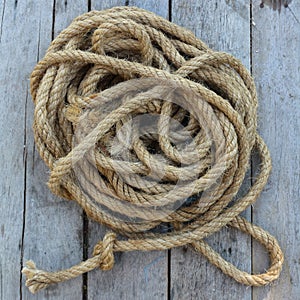 Rope coil