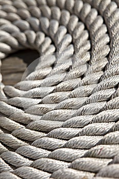 Rope coil background