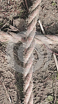 Rope cross