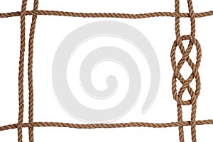 Rope frame