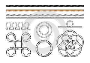 Seil grafik elemente 